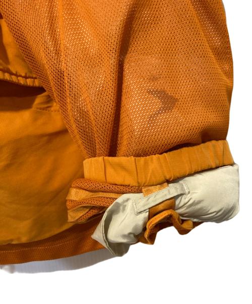 STONE ISLAND（ストーンアイランド）STONE ISLAND (ストーンアイランド) 03AW Paul Harvey 期polyester mesh down オレンジ サイズ:Ｍの古着・服飾アイテム