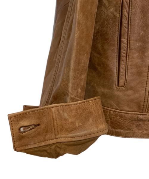GAP（ギャップ）GAP (ギャップ) レザージャケット ブラウン サイズ:XLの古着・服飾アイテム