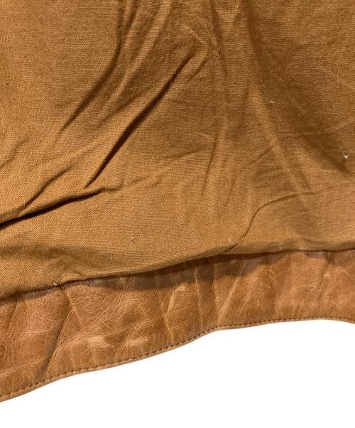 GAP（ギャップ）GAP (ギャップ) レザージャケット ブラウン サイズ:XLの古着・服飾アイテム