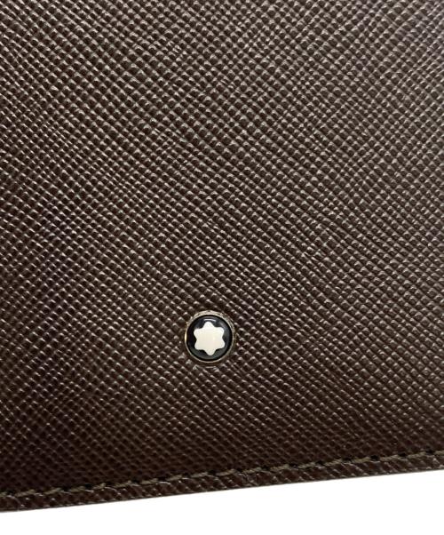 MONTBLANC（モンブラン）MONTBLANC (モンブラン) カードケース ブラウンの古着・服飾アイテム