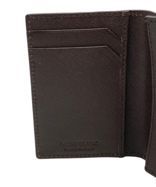 MONTBLANC（モンブラン）MONTBLANC (モンブラン) カードケース ブラウンの古着・服飾アイテム