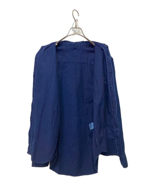 45R（フォーティファイブ・アール）45R (フォーティファイブ・アール) コットンシャツ ネイビー サイズ:４の古着・服飾アイテム