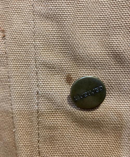 CarHartt（カーハート）CarHartt (カーハート) ダックカバーオール ベージュ サイズ:42の古着・服飾アイテム