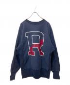 Championチャンピオン）の古着「リバースウィーブスウェット」｜ネイビー