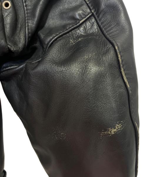 Schott（ショット）Schott (ショット) ダブルライダースジャケット ブラック サイズ:38の古着・服飾アイテム