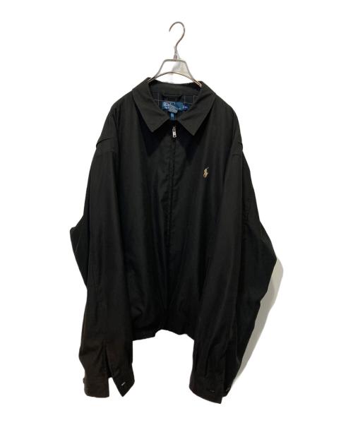 POLO RALPH LAUREN（ポロ・ラルフローレン）POLO RALPH LAUREN (ポロ・ラルフローレン) スイングトップ ブラック サイズ:XXLの古着・服飾アイテム