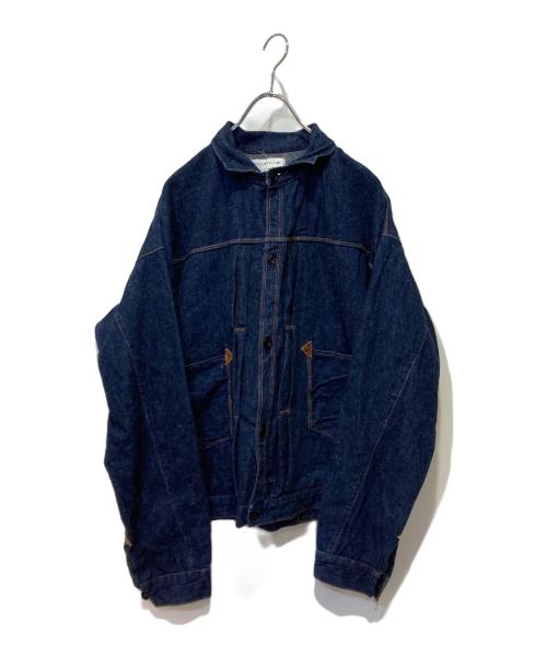 WAREHOUSE（ウエアハウス）WAREHOUSE (ウエアハウス) HEAVY LEATHER BOUND BROWSE” インディゴ サイズ:42の古着・服飾アイテム