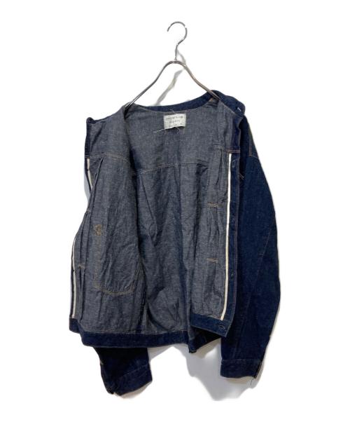 WAREHOUSE（ウエアハウス）WAREHOUSE (ウエアハウス) HEAVY LEATHER BOUND BROWSE” インディゴ サイズ:42の古着・服飾アイテム