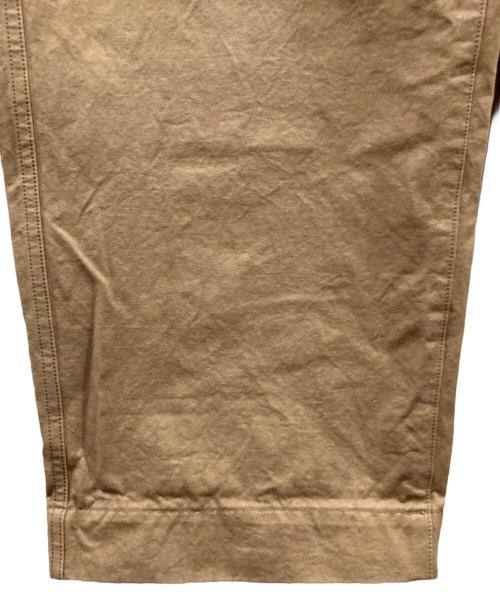 ULTERIOR（アルテリア）ULTERIOR (アルテリア) WASHED BIZEN TWILL MILITARY PANTS ブラウン サイズ:4の古着・服飾アイテム