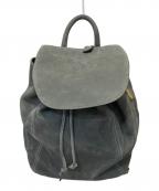 COACHコーチ）の古着「スウェードリュック」｜グレー