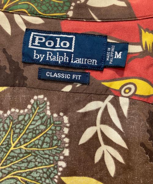 POLO RALPH LAUREN（ポロ・ラルフローレン）POLO RALPH LAUREN (ポロ・ラルフローレン) オープンカラーシャツ ブラウン サイズ:Mの古着・服飾アイテム