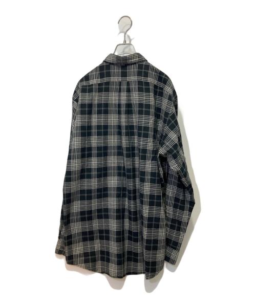 POLO RALPH LAUREN（ポロ・ラルフローレン）POLO RALPH LAUREN (ポロ・ラルフローレン) チェックシャツ ネイビー サイズ:Mの古着・服飾アイテム