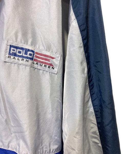 POLO RALPH LAUREN（ポロ・ラルフローレン）POLO RALPH LAUREN (ポロ・ラルフローレン) ナイロンジャケット ブルー サイズ:Ｌの古着・服飾アイテム