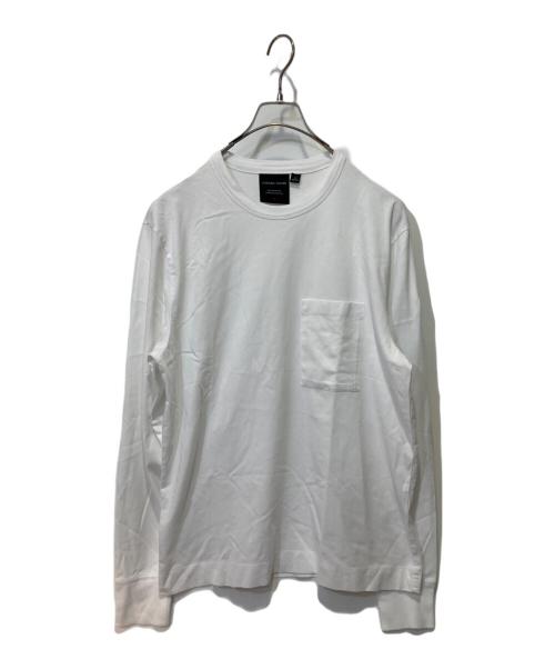 CANADA GOOSE（カナダグース）CANADA GOOSE (カナダグース) GLADSTONE LONG SLEEVE ホワイト サイズ:Sの古着・服飾アイテム