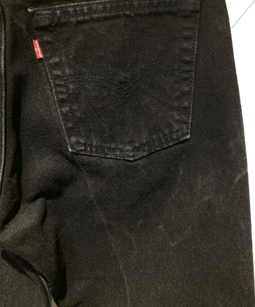 LEVI'S（リーバイス）LEVI'S (リーバイス) 後染めデニムパンツ ブラック サイズ:W31の古着・服飾アイテム