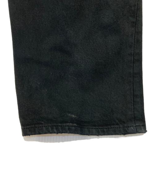 LEVI'S（リーバイス）LEVI'S (リーバイス) 後染めデニムパンツ ブラック サイズ:W32の古着・服飾アイテム