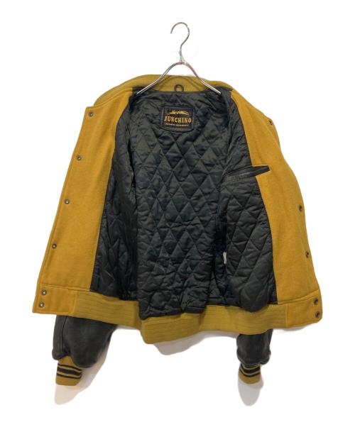 JUNKO KOSHINO（ジュンココシノ）JUNKO KOSHINO (ジュンココシノ) スタジャン イエロー サイズ:Ｌの古着・服飾アイテム