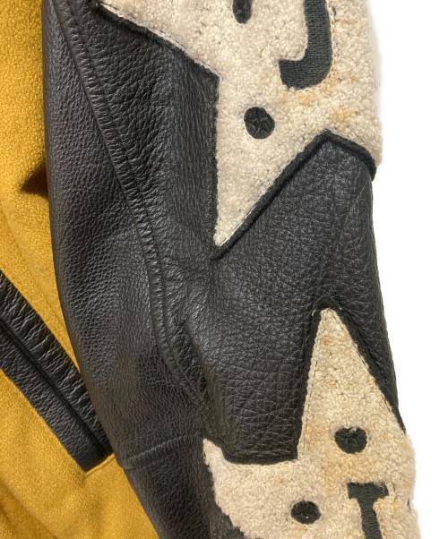 JUNKO KOSHINO（ジュンココシノ）JUNKO KOSHINO (ジュンココシノ) スタジャン イエロー サイズ:Ｌの古着・服飾アイテム