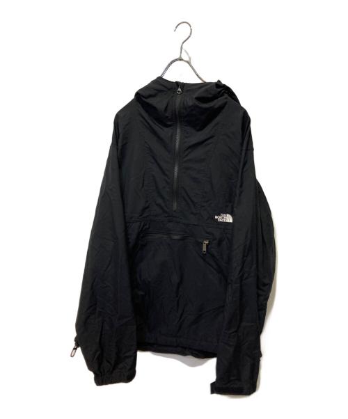 THE NORTH FACE（ザ ノース フェイス）THE NORTH FACE (ザ ノース フェイス) コンパクトアノラック マウンテンパーカー ブラック サイズ:Ｌの古着・服飾アイテム