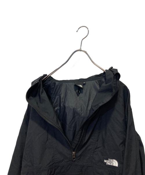 THE NORTH FACE（ザ ノース フェイス）THE NORTH FACE (ザ ノース フェイス) コンパクトアノラック マウンテンパーカー ブラック サイズ:Ｌの古着・服飾アイテム