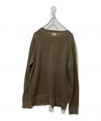 A.A.Rアール）の古着「クールネックニット」｜グリーン