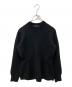 JUNYA WATANABE COMME des GARCONS（(ジュンヤワタナベ コムデギャルソン）の古着「ペプラムニット」｜ブラック
