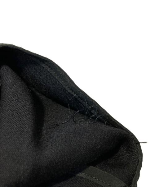 YOHJI YAMAMOTO（ヨウジヤマモト）YOHJI YAMAMOTO (ヨウジヤマモト) ウールギャバジンワイドカラーコート ブラック サイズ:Sの古着・服飾アイテム