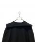 中古・古着 YOHJI YAMAMOTO (ヨウジヤマモト) ウールギャバジンワイドカラーコート ブラック サイズ:S：77000円