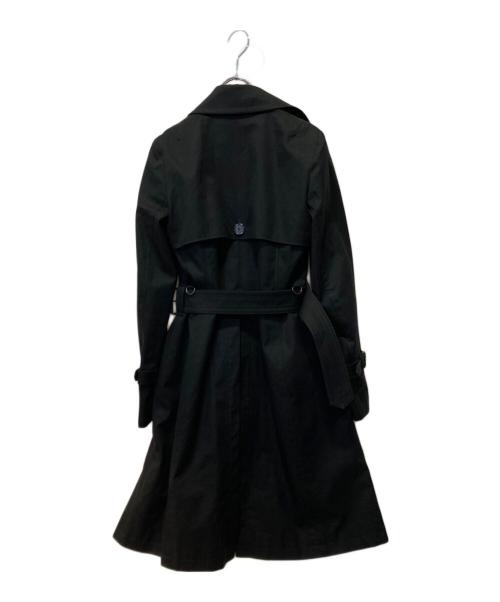 BURBERRY BLUE LABEL（バーバリーロンドンブルーレーベル）BURBERRY BLUE LABEL (バーバリーロンドンブルーレーベル) ライナー付トレンチコート ブラック サイズ:38の古着・服飾アイテム
