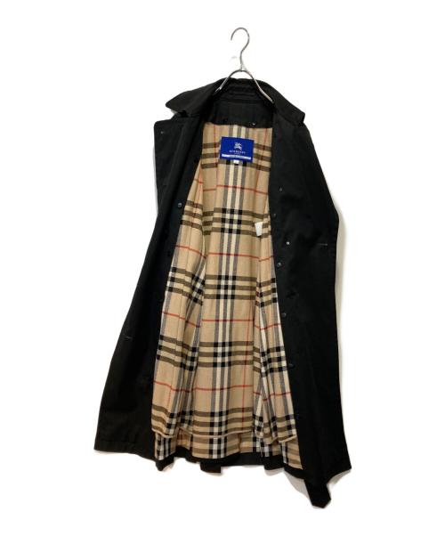 BURBERRY BLUE LABEL（バーバリーロンドンブルーレーベル）BURBERRY BLUE LABEL (バーバリーロンドンブルーレーベル) ライナー付トレンチコート ブラック サイズ:38の古着・服飾アイテム