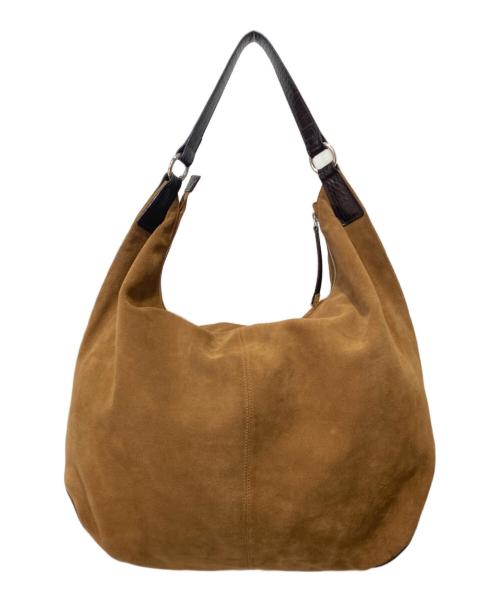 RALPH LAUREN（ラルフローレン）RALPH LAUREN (ラルフローレン) スウェードショルダーバッグ ブラウンの古着・服飾アイテム