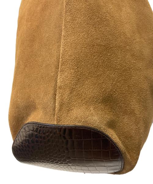 RALPH LAUREN（ラルフローレン）RALPH LAUREN (ラルフローレン) スウェードショルダーバッグ ブラウンの古着・服飾アイテム