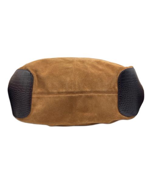 RALPH LAUREN（ラルフローレン）RALPH LAUREN (ラルフローレン) スウェードショルダーバッグ ブラウンの古着・服飾アイテム