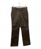 Dickies×BEDWIN &THE HEARTBREAKERSディッキーズ×ベドウィンアンドザ ハートブレイカーズ）の古着「10L Dickies TC FLARE PANTS」｜ブラウン