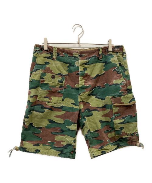 POLO RALPH LAUREN（ポロ・ラルフローレン）POLO RALPH LAUREN (ポロ・ラルフローレン) カモ柄ハーフパンツ カーキ サイズ:34の古着・服飾アイテム