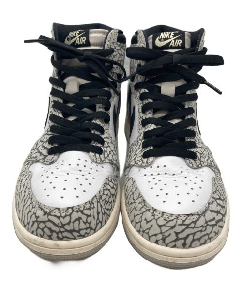 NIKE（ナイキ）NIKE (ナイキ) AIR JORDAN 1 RETRO HIGH OG グレー サイズ:27の古着・服飾アイテム