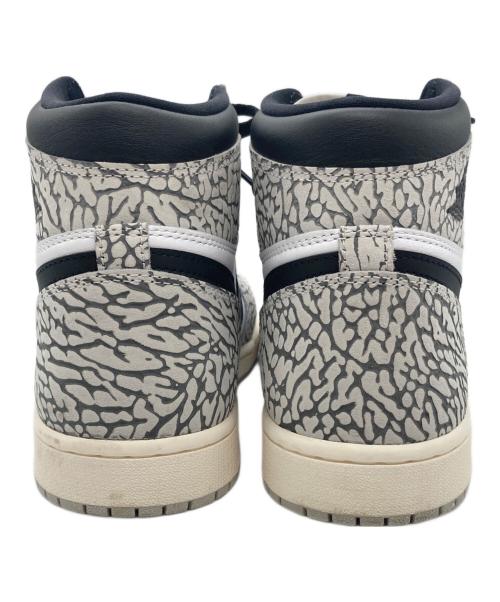 NIKE（ナイキ）NIKE (ナイキ) AIR JORDAN 1 RETRO HIGH OG グレー サイズ:27の古着・服飾アイテム