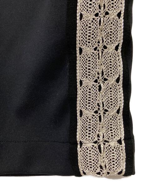 SASQUATCHfabrix.（サスクワッチファブリックス）SASQUATCHfabrix. (サスクワッチファブリックス) LACE TAPE TRACK PANTS ブラック サイズ:Ｌの古着・服飾アイテム