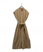 AURALEEオーラリー）の古着「SUPER SOFT WOOL FLANNEL ONE-PIECE」｜ベージュ