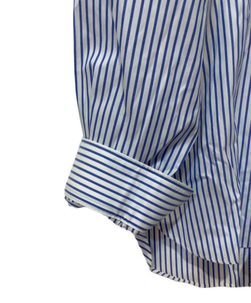 POLO RALPH LAUREN（ポロ・ラルフローレン）POLO RALPH LAUREN (ポロ・ラルフローレン) ストライプシャツ ブルー サイズ:152/1の古着・服飾アイテム