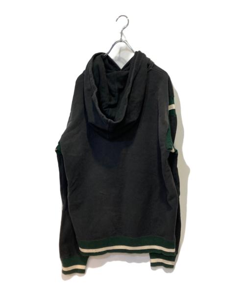 Saint Laurent Paris（サンローランパリ）Saint Laurent Paris (サンローランパリ) コットン パーカー ブラック サイズ:Mの古着・服飾アイテム