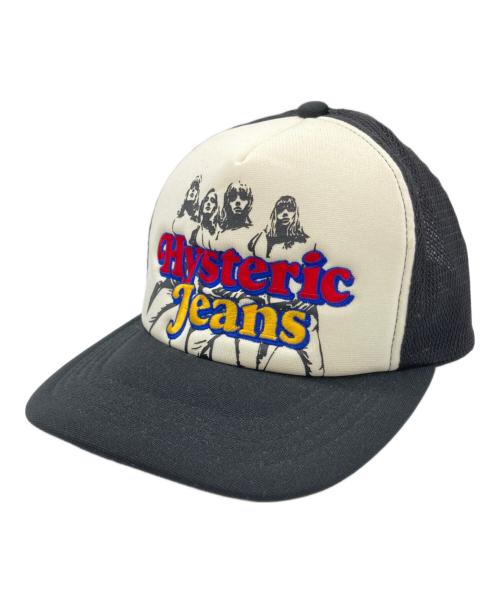Hysteric Glamour（ヒステリックグラマー）Hysteric Glamour (ヒステリックグラマー) メッシュキャップ ブラック サイズ:FREEの古着・服飾アイテム