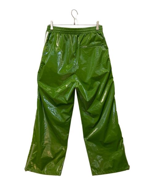 doublet（ダブレット）doublet (ダブレット) LAMINATE TRACK PANTS グリーン サイズ:Ｌの古着・服飾アイテム