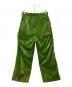 doublet (ダブレット) LAMINATE TRACK PANTS グリーン サイズ:Ｌ：16000円