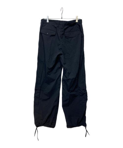 IRENISA（イレニサ）IRENISA (イレニサ) TWO TUCKS WIDE CARGO PANTS ブラック サイズ:３の古着・服飾アイテム