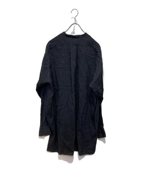 HEUGN（ユーゲン）HEUGN (ユーゲン) Morris LINO silk Jqd SHIRT104 グレー サイズ:２の古着・服飾アイテム