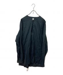 E.TAUTZ（イートーツ）の古着「ガゼットシャツ」｜ネイビー