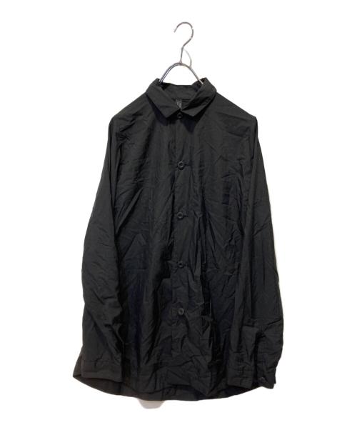 teatora（テアトラ）TEATORA (テアトラ) CARTRIDGE SHIRT ブラック サイズ:２の古着・服飾アイテム