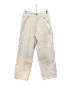 YLEVEイレーヴ）の古着「13.5oz DENIM BAGGY」｜ホワイト