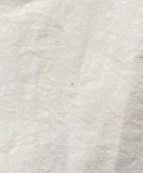 YLEVE（イレーヴ）YLEVE (イレーヴ) 13.5oz DENIM BAGGY ホワイト サイズ:5の古着・服飾アイテム